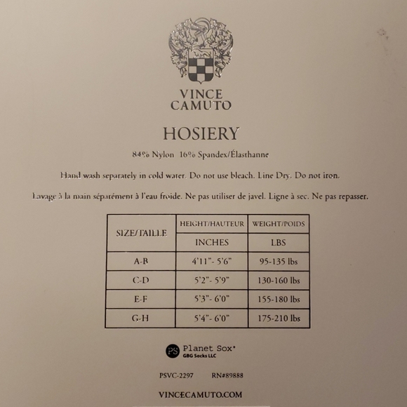 Vince Camuto Hosiery - Picture 3 of 3